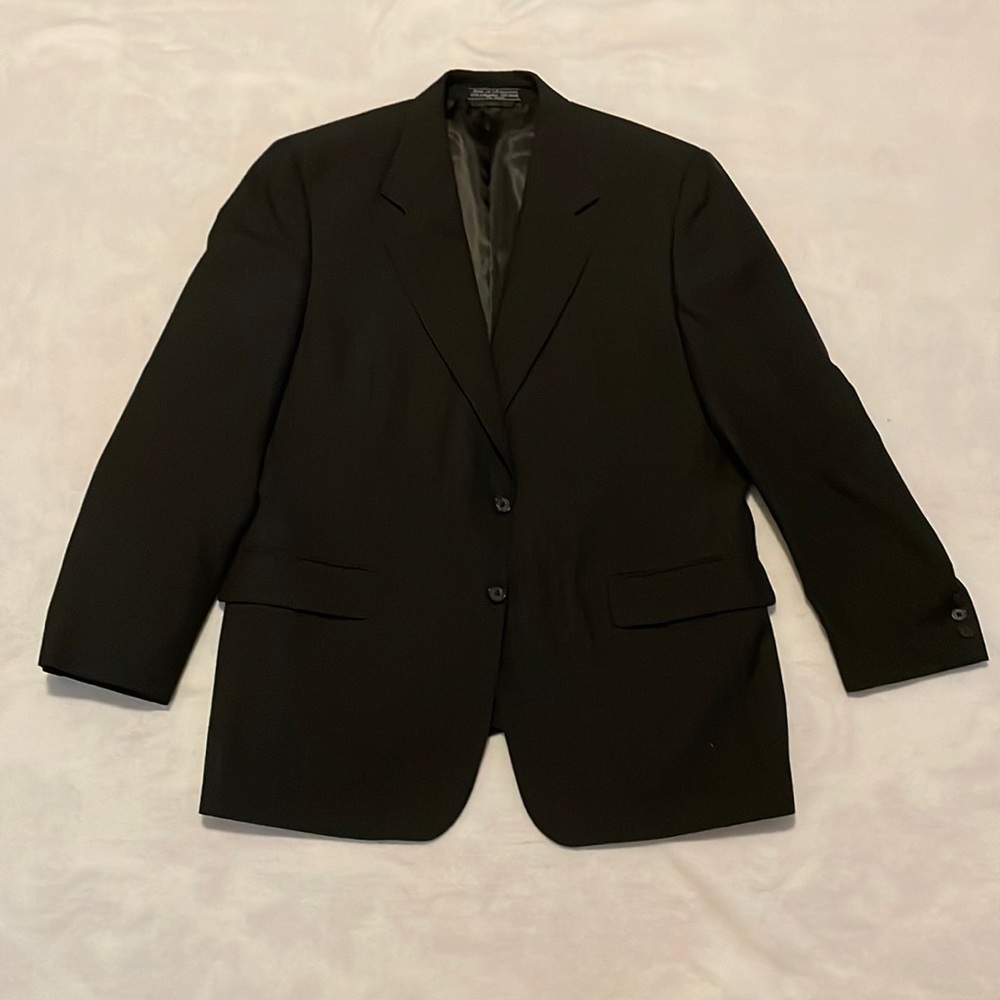Gianelli Large Black Suit Jacket